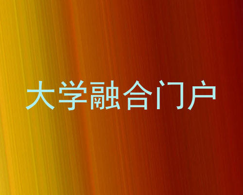 大学融合门户
