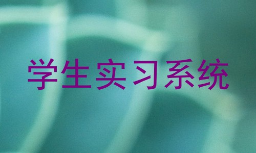 学生实习系统