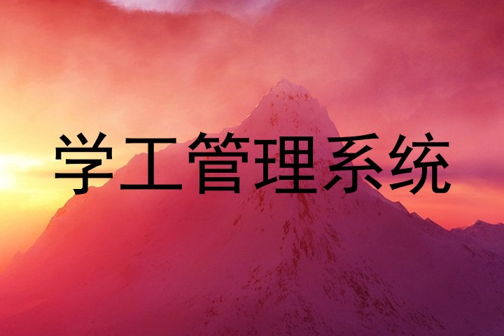学工管理系统
