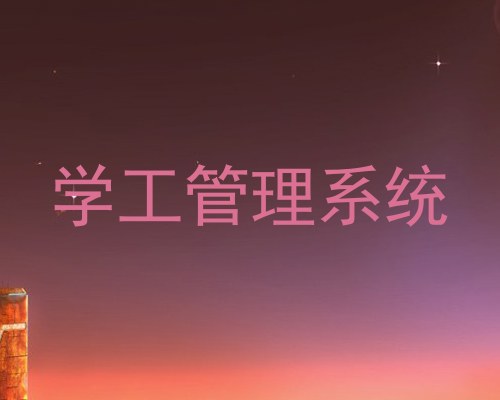 学工管理系统