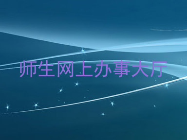 师生网上办事大厅