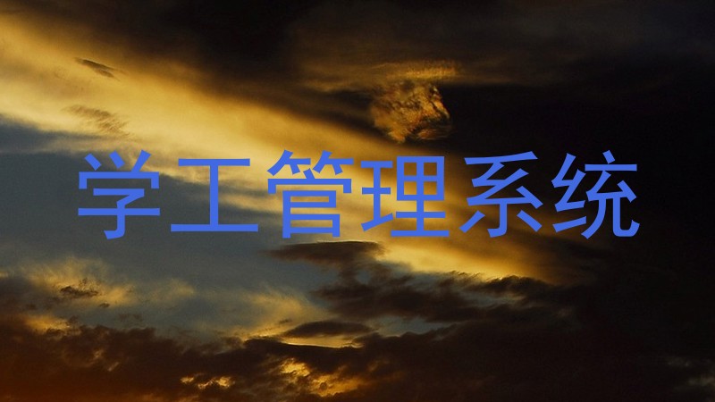 学工管理系统