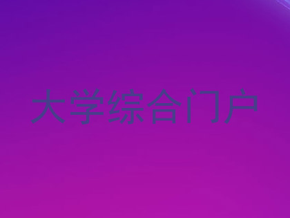 大学综合门户