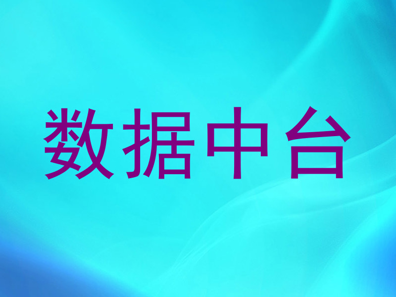 数据中台