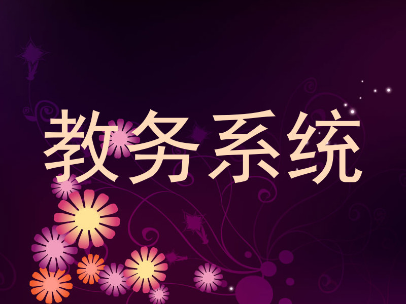 教务系统