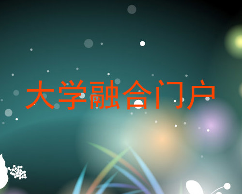 大学融合门户