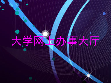 大学网上办事大厅