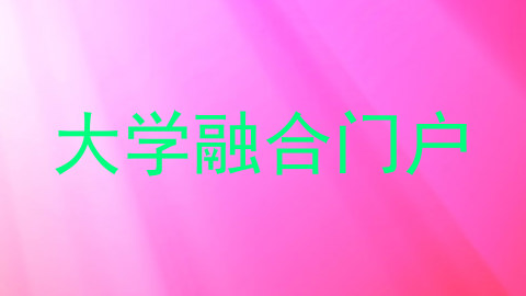大学融合门户