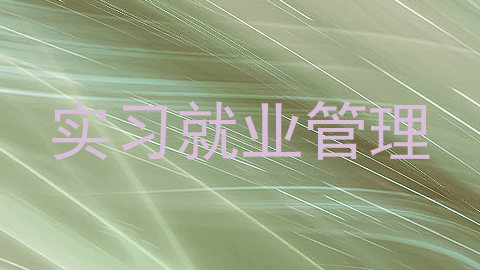 实习就业管理