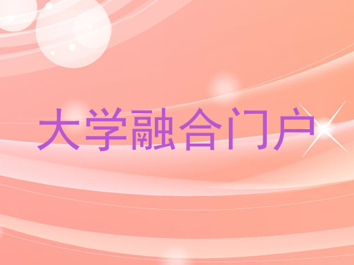大学融合门户