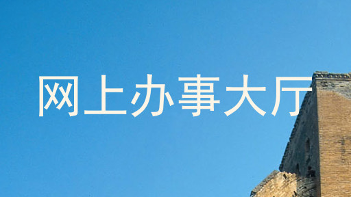网上办事大厅