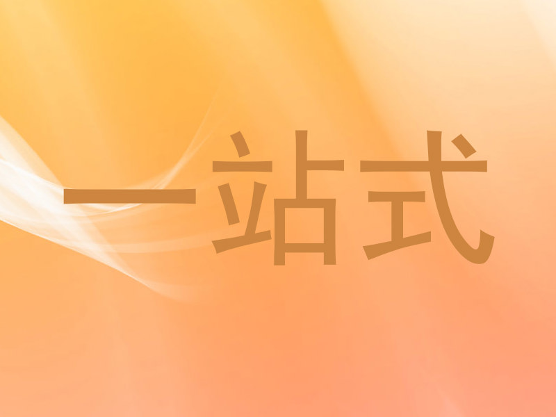 一站式
