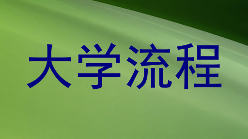 大学流程