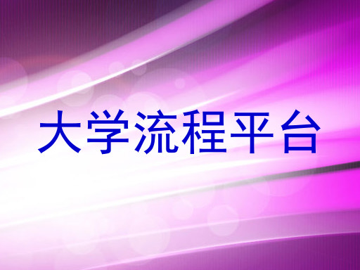大学流程平台