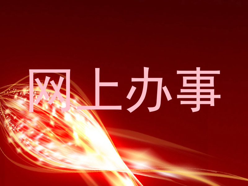 网上办事