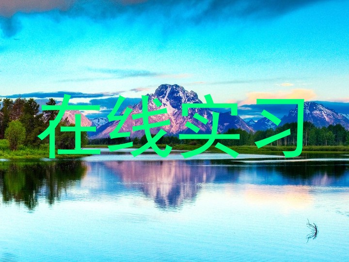 在线实习