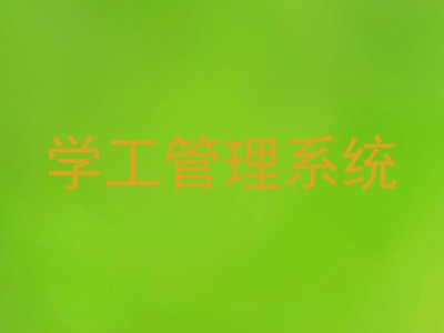 学工管理系统