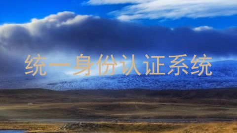 统一身份认证系统