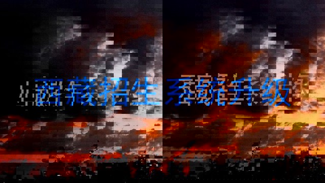 西藏招生系统升级