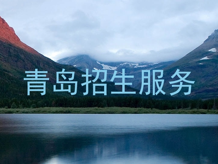 青岛招生服务