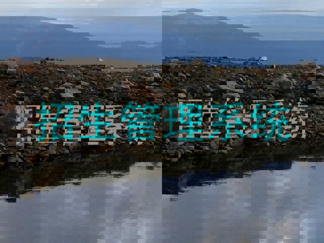 招生管理系统