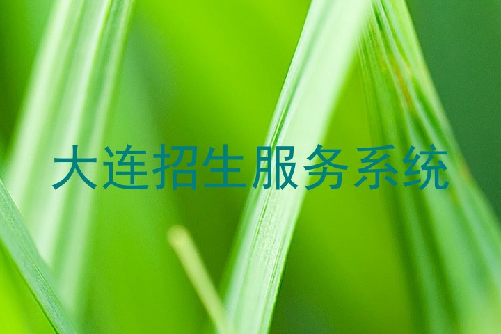 大连招生服务系统