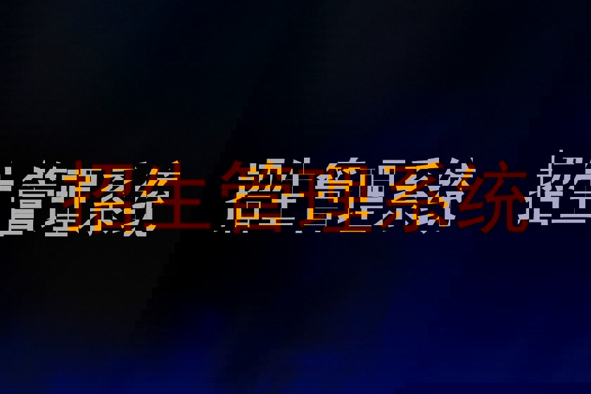 招生管理系统