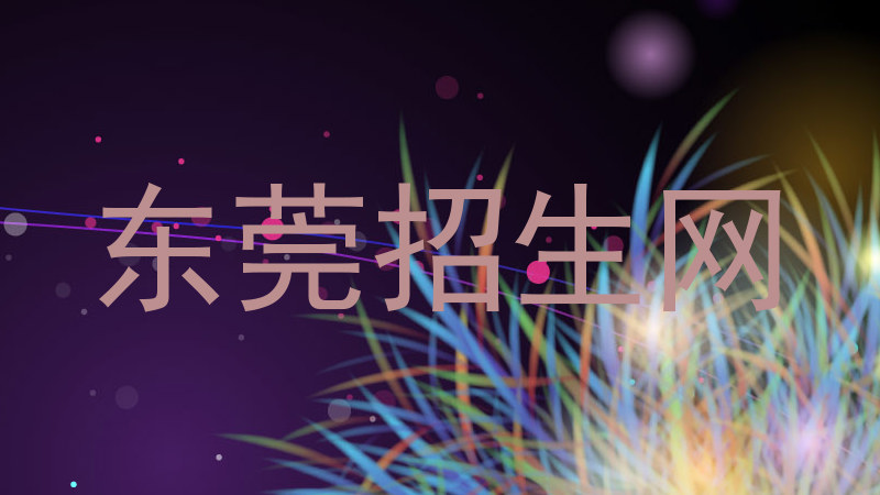 东莞招生网