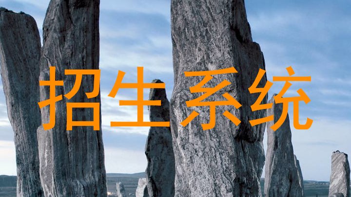 招生系统