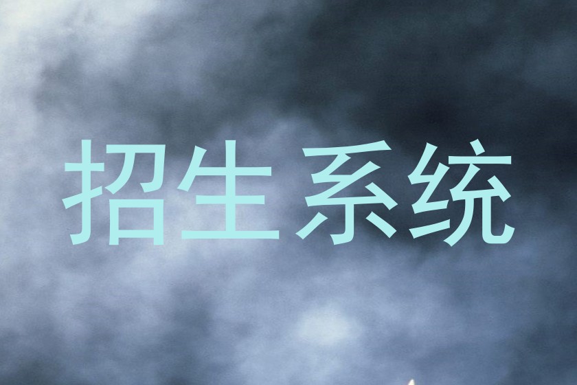 招生系统