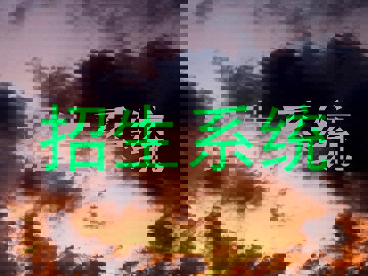 招生系统