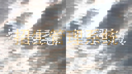 招生管理系统
