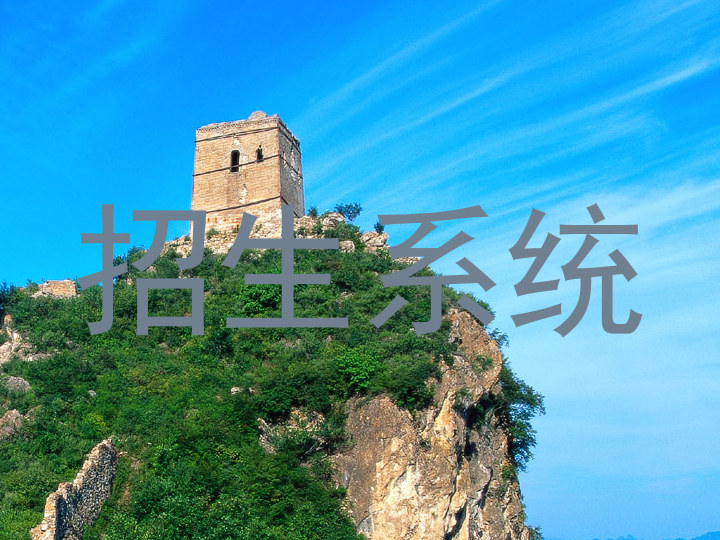 招生系统