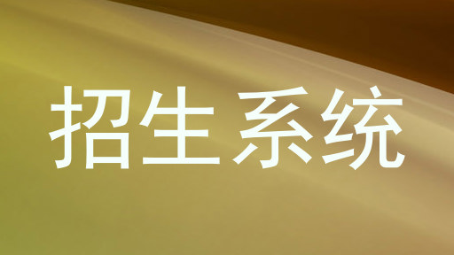 招生系统