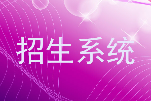 招生系统