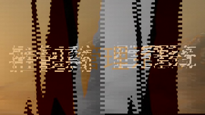 招生管理系统