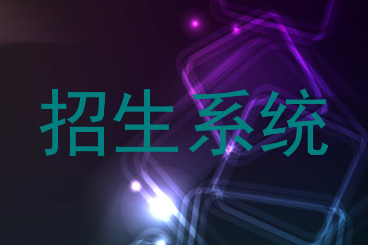 招生系统