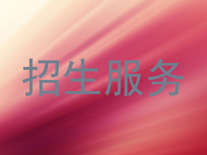 招生服务