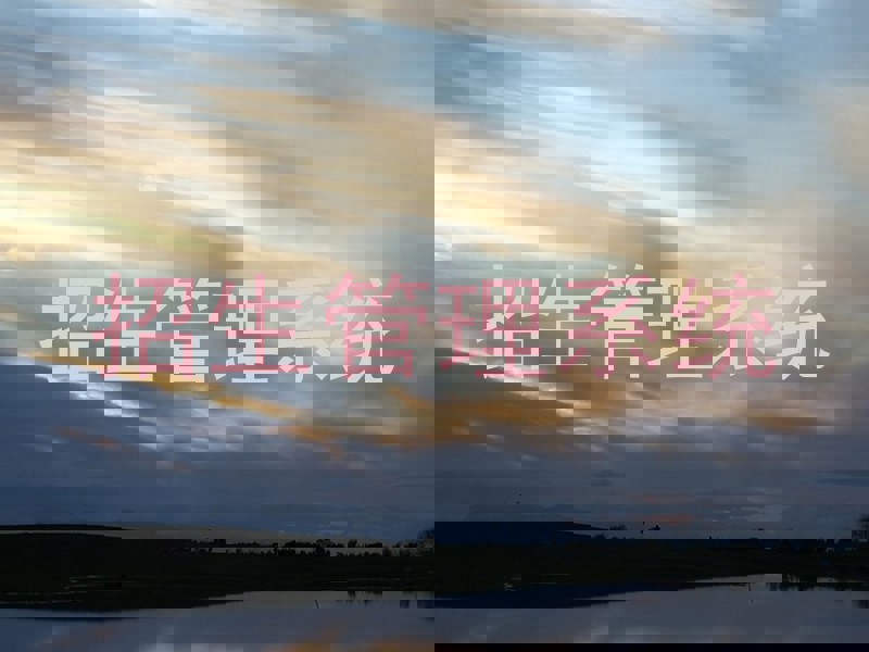 招生管理系统