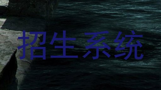 招生系统