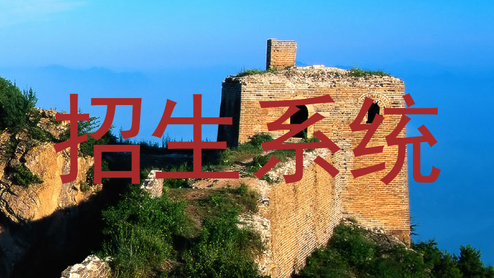 招生系统