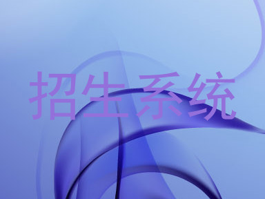 招生系统