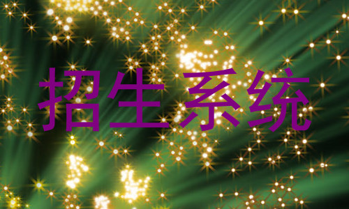 招生系统