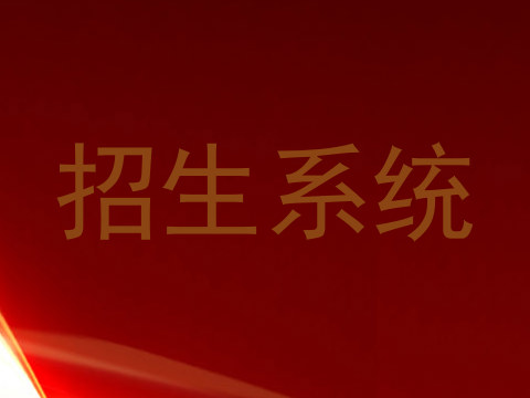 招生系统
