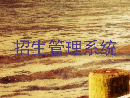 招生管理系统