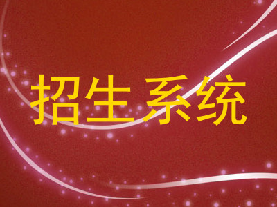 招生系统