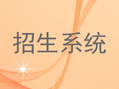 招生系统