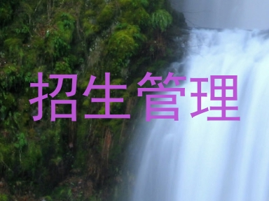 招生管理