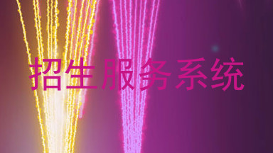 招生服务系统