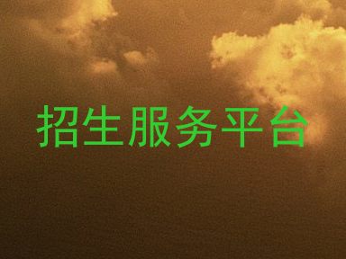 招生服务平台